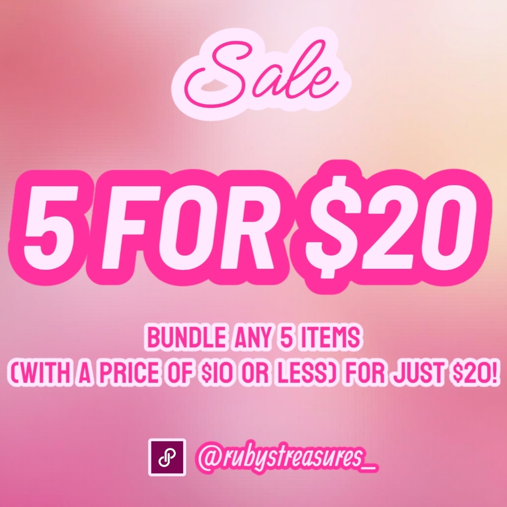 ✨ 5 for $20 DEAL! ✨ Pick Any 5 Items for Just $20! 🛒🛍📦❤️